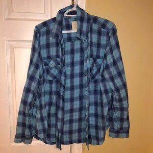 Sonoma Life +  Style Plaid Shirt